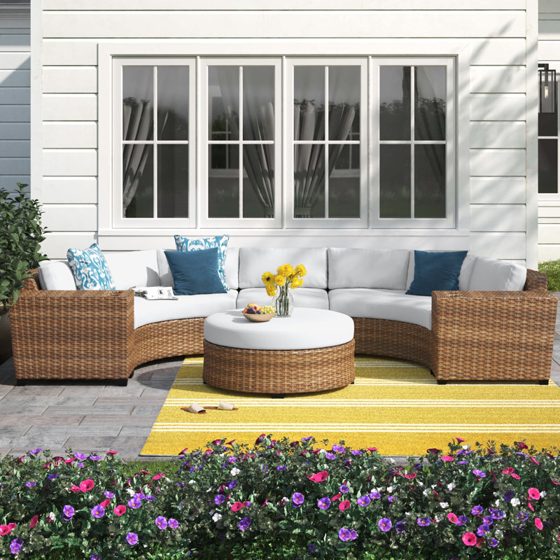 Sol 72 Outdoor™ Waterbury HighDensity Polyethylene (HDPE) Wicker 5